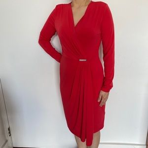 Red Michael Kors Cocktail Dress